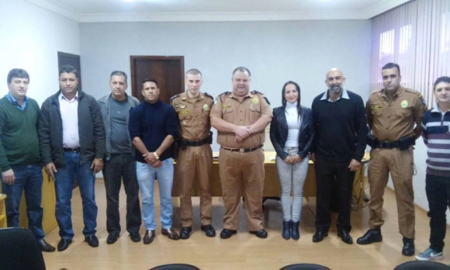 Vereadores e prefeito reivindicam mais efetivo policial para Luiziana