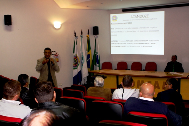 â€œVereador Nota 10â€: anteprojeto serÃ¡ apresentado em assembleia do prÃ³ximo dia 3