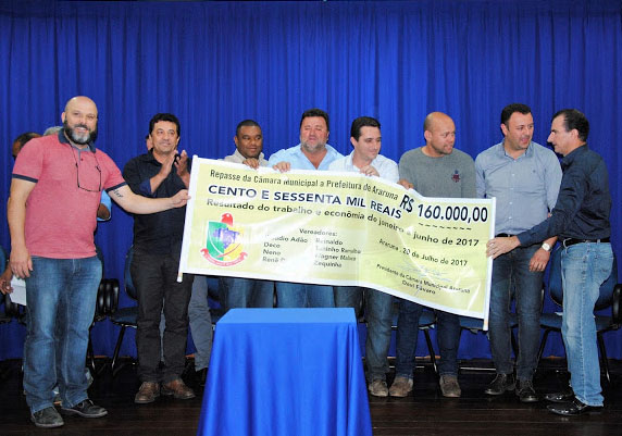 Câmara de Araruna faz repasse de R$ 160 mil em “sobras†à prefeitura